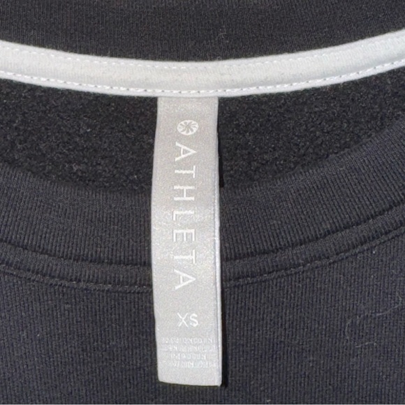 Athleta 24/7 Crewneck Sweatshirt Women’s Size Extra Small Striped - Picture 5 of 8